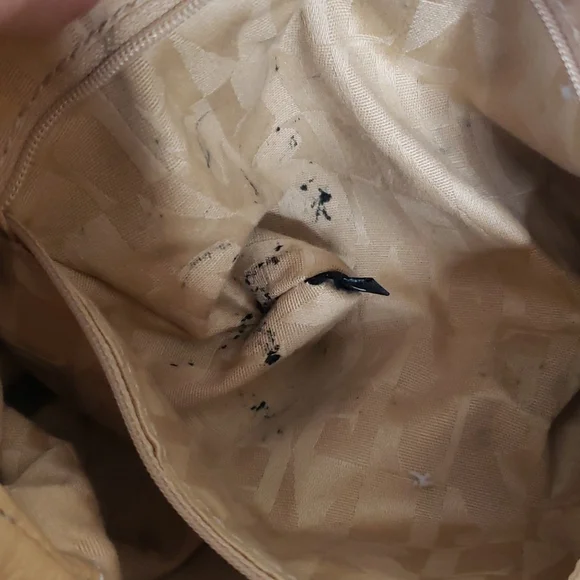 Furla Tan Pebbled Leather Hobo Shoulder Bag - Picture 7 of 7